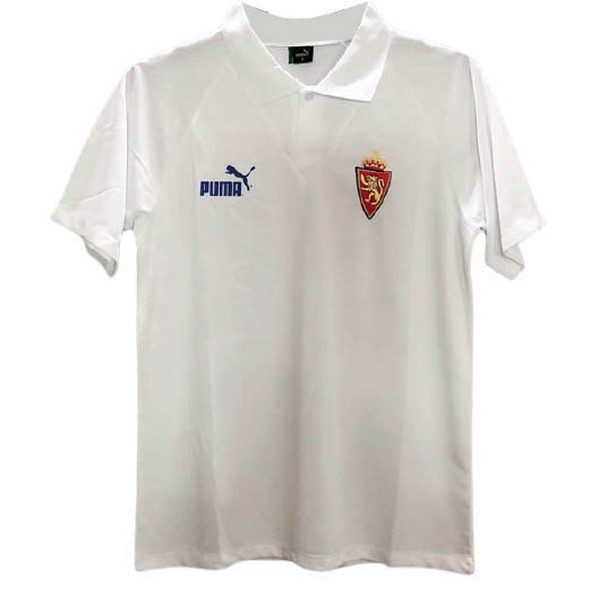 Tailandia Camiseta Real Zaragoza 1ª Kit Retro 1994 1995 Blanco